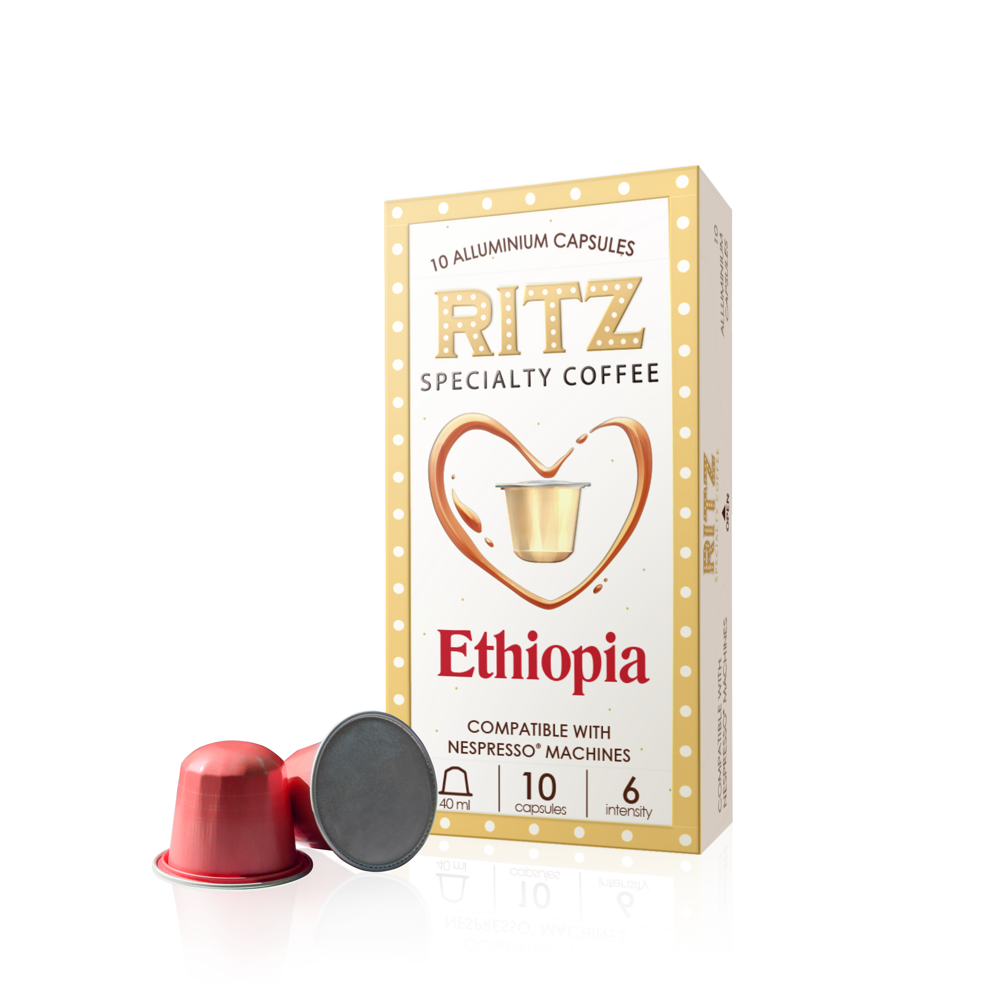 Спешълти кафе капсули Етиопия Абисиния – Nespresso® съвместими капсули